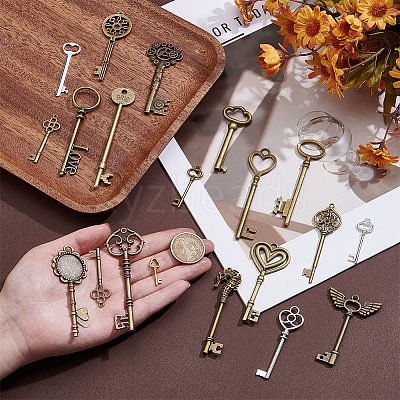 Tibetan Style Alloy Big Pendants FIND-PH0038-36-1