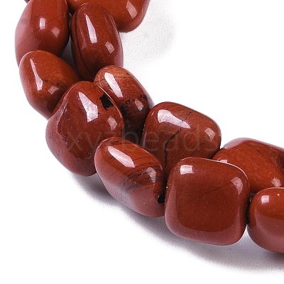 Natural Red Jasper Beads Strands G-M435-A05-01-1
