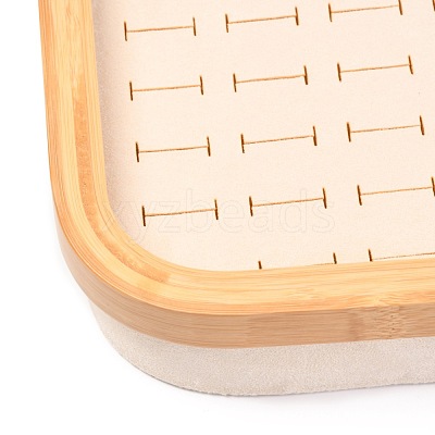 Fashion Velvet Wood Jewelry Boxes RDIS-B003-02-1