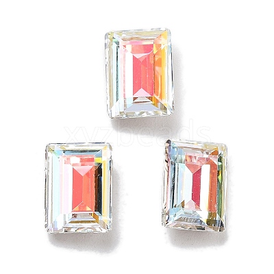 K9 Glass Rhinestone Cabochons GLAA-H034-05C-001LA-1