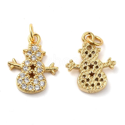 925 Sterling Silver Micro Pave Cubic Zirconia Charms STER-I010-40G-1