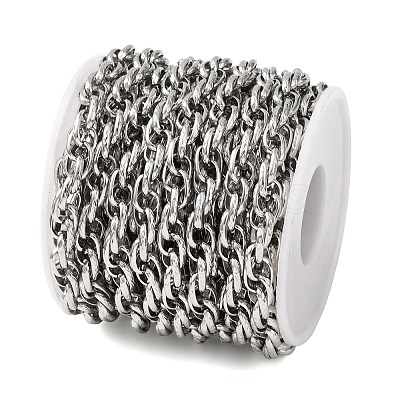 304 Stainless Steel Rope Chains CHS-A021-07B-P-1