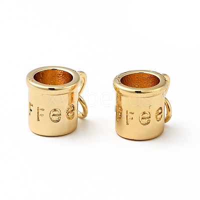 Rack Plating Brass Pendants X-KK-E060-02G-1