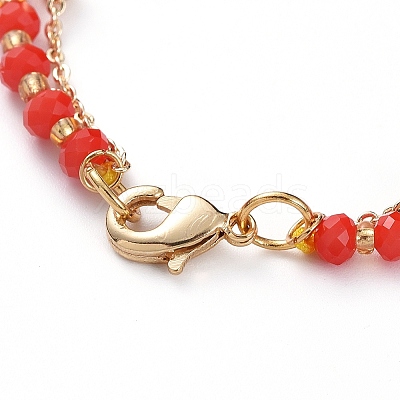 Multi-Strand Bracelets BJEW-JB04936-01-1