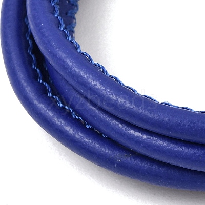 Microfiber Leather Multi-strand Cord Bracelets Makings FB-CBA983F-01P-09-1