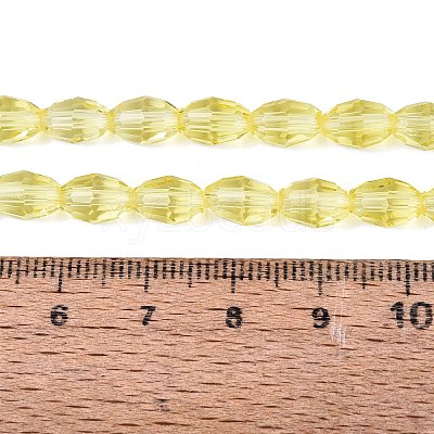 Transparent Glass Beads Strands GLAA-N071-01A-A02-1