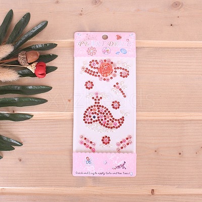 Self Adhesive Mobile Phone Stickers X1-AJEW-TAC0025-05B-1