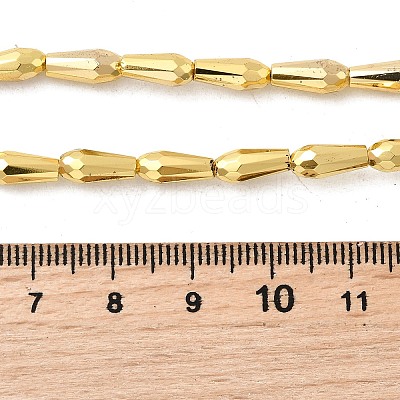 Electroplate Glass Beads Strands EGLA-F166-09G-1