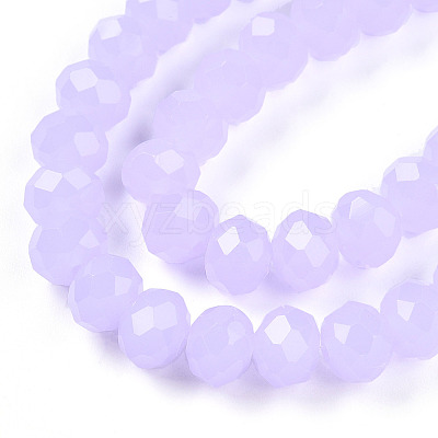 Glass Beads Strands EGLA-A044-J8mm-D11-1