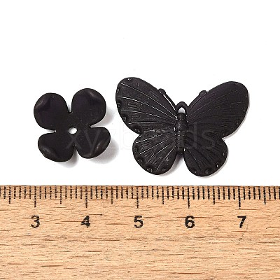 Frosted Transparent Acrylic Beads OACR-U006-03G-1