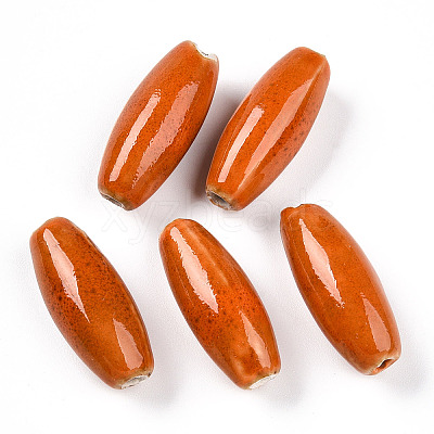 Handmade Porcelain Beads PORC-N008-07E-1