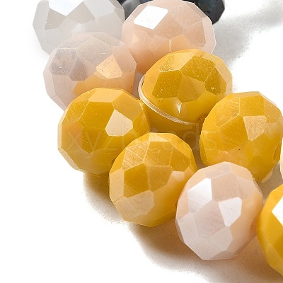 Glass Beads Strands EGLA-A034-M10mm-38-1