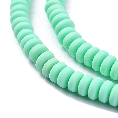 Handmade Polymer Clay Beads Strands X-CLAY-N008-008P-1