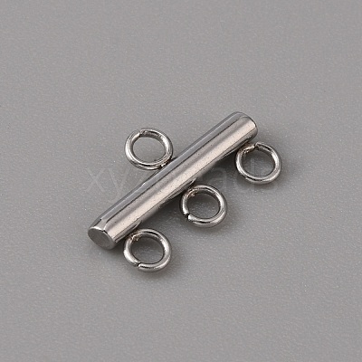 201 Stainless Steel Chandelier Component Links X-STAS-WH0043-06B-P-1-1