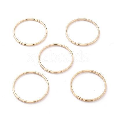 Brass Linking Rings X-KK-Y003-03G-G-1