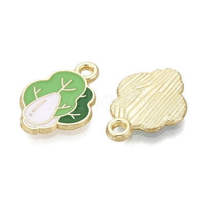 Alloy Enamel Pendants ENAM-Q003-15G-1