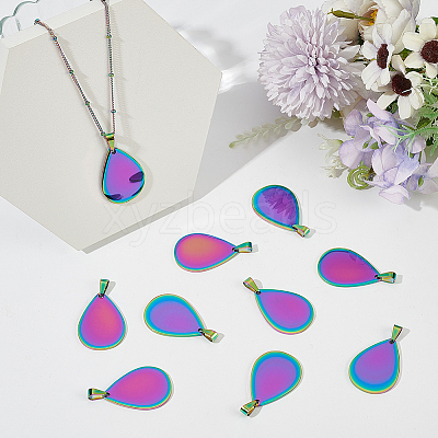 10Pcs Alloy Pendants FIND-WR0011-54C-1