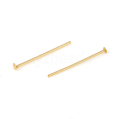 304 Stainless Steel Flat Head Pins STAS-L244-02H-G-1