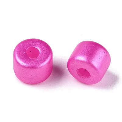 Baking Paint Pearlized Glass Seed Beads SEED-T008-03N-1