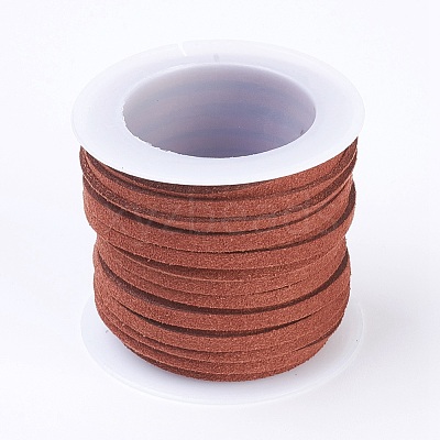 3x1.5mm Sienna Flat Faux Suede Cord X-LW-R003-40-1