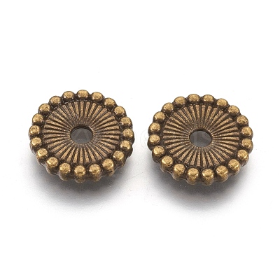 Tibetan Style Spacer Beads TIBE-47916-AB-FF-1