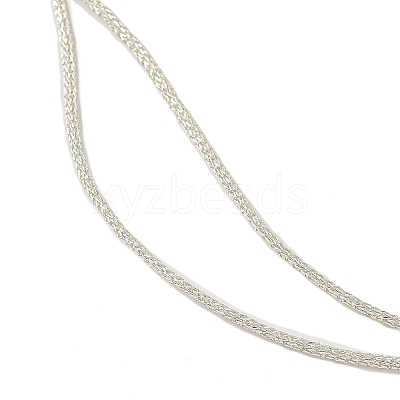 Adjustable Polyester Cord Necklace Making AJEW-JB01379-02-1