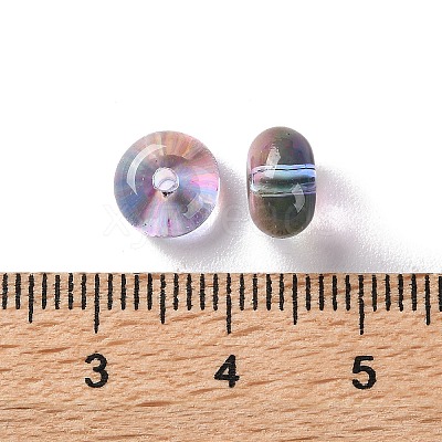 Baking Paint Transparent Glass Beads LS-X-DGLA-S116-01J-1