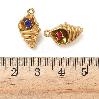 304 Stainless Steel Pendants STAS-F328-04G-1