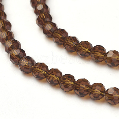 Transparent Glass Bead Strands GF4mmC45-1