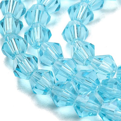 Transparent Glass Beads Strands EGLA-A039-T2mm-D20-1