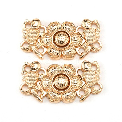Alloy Snap Lock Clasps FIND-WH0108-19KCG-1