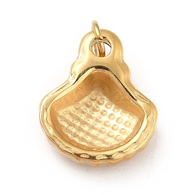 Ion Plating(IP) 304 Stainless Steel Charms STAS-G295-24G-1