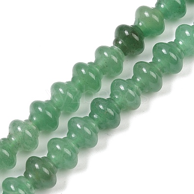 Natural Green Aventurine Beads Strands G-P595-C03-01-1
