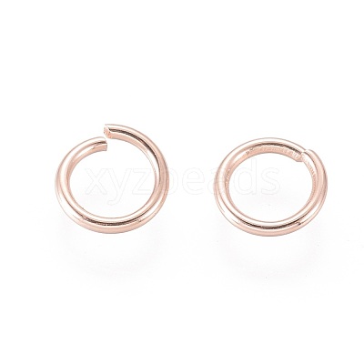 304 Stainless Steel Open Jump Rings X-STAS-O098-02RG-04-1