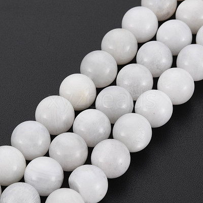 Natural Rainbow Moonstone Beads Strands G-N328-024-1