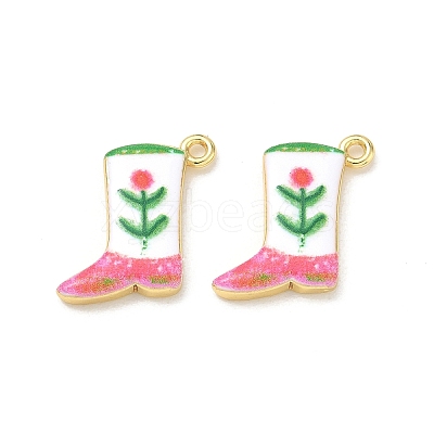 Printed Brass Pendants KK-CBA42CA-10G-08-1