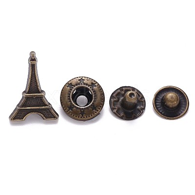 Brass Snap Buttons SNAP-S012-003-RS-1