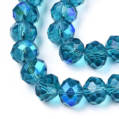 Electroplate Glass Beads Strands LS-EGLA-A034-T2mm-L25-1