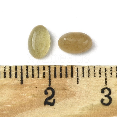 Natural White Jade Cabochons G-A094-01A-14-1
