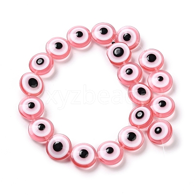Resin Imitation Lampwork Beads Strands RESI-F032-01F-1