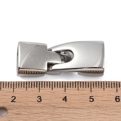 Non-Tarnish 316 Stainless Steel Snap Lock Clasps STAS-K282-05P-1
