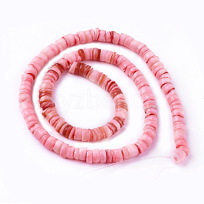 Shell Beads Strands SSHEL-E571-49A-1