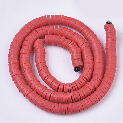Handmade Polymer Clay Beads CLAY-R067-3.0mm-30-1