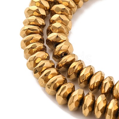 Electroplate Non-magnetic Synthetic Hematite Beads Strands X-G-J160-D-02-1