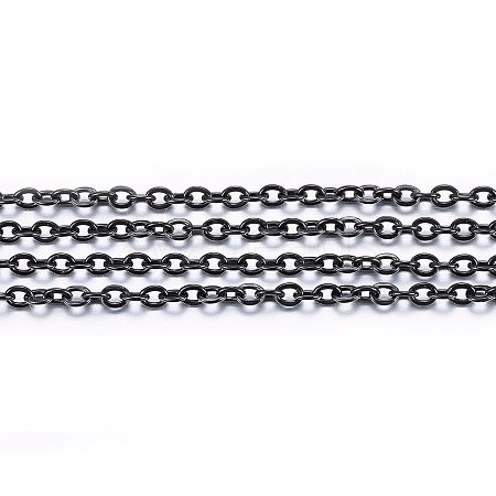 Handmade 304 Stainless Steel Cable Chains STAS-P213-01B-02-1