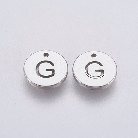 Non-Tarnish 304 Stainless Steel Charms STAS-P225-104P-07-1