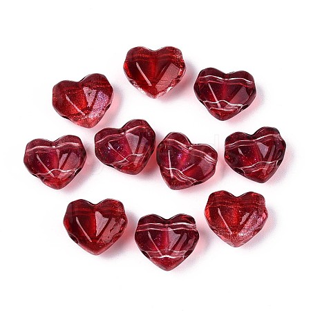 Transparent Glass Beads GLAA-T028-03B-1