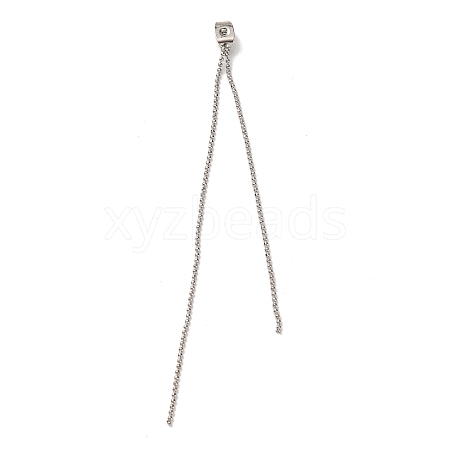 Brass Ball Chain Ear Nuts KK-G510-18P-1