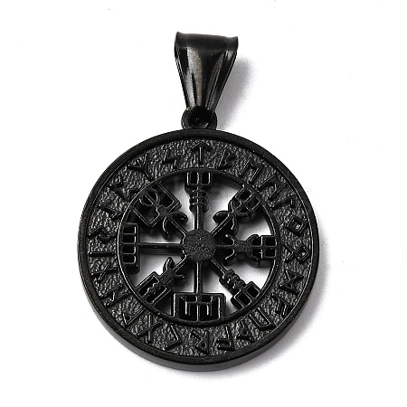 304 Stainless Steel Pendants STAS-I370-02EB-02-1