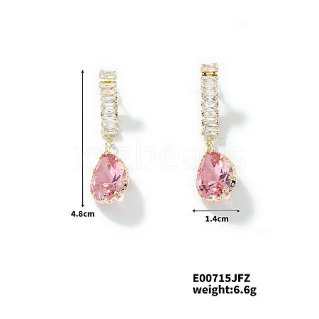 Chic French Style Teardrop Stud Earrings for Women DS3983-1-1